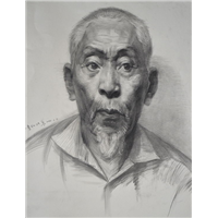 曲靖非凡画室老师素描作品 7 