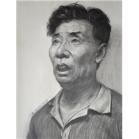 曲靖非凡画室老师素描作品 1 