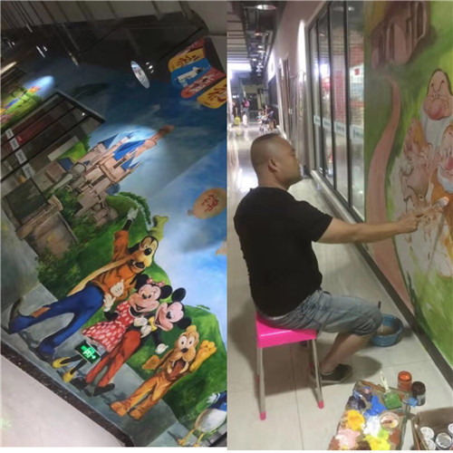兰州墙绘 