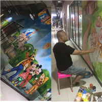 兰州墙绘 