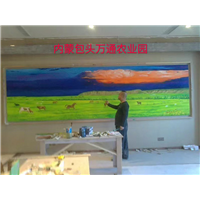 兰州墙绘 