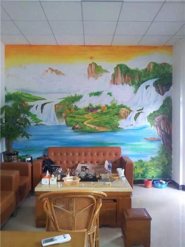 兰州墙绘 