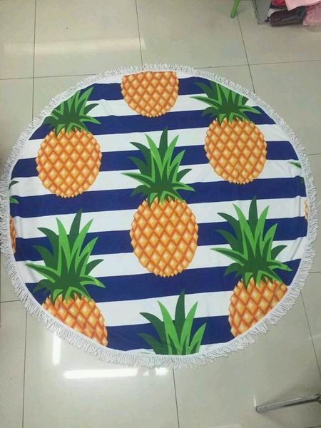 圆形沙滩巾