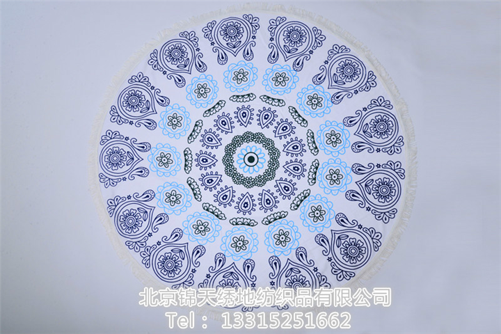 优质圆形沙滩巾批发 
