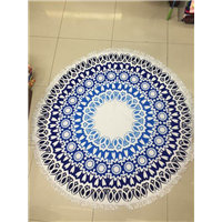 圆形沙滩巾