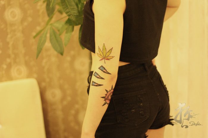 福州纹身彩绘13