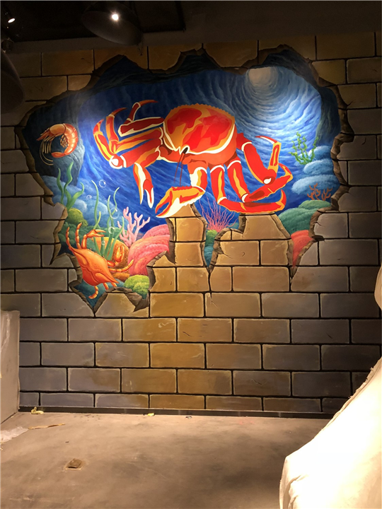 深圳龙岗区墙绘公司