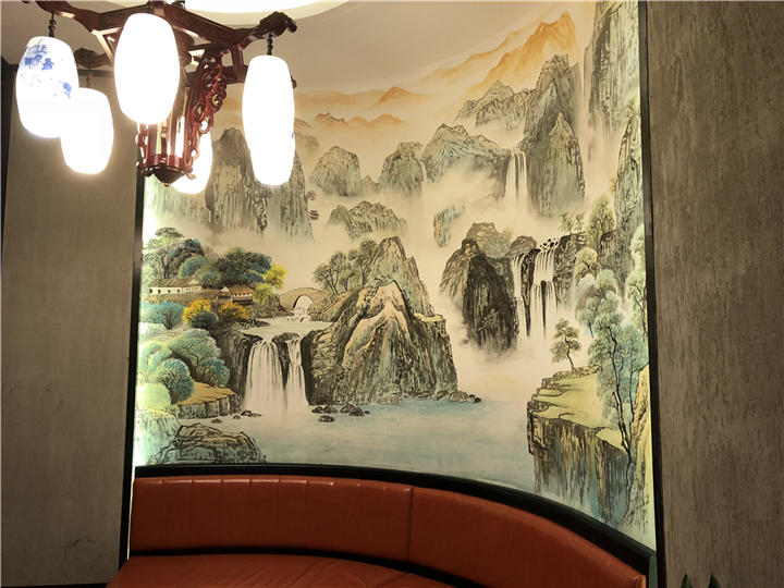 深圳地下室墙绘涂鸦手绘设计