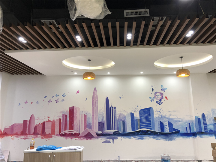 深圳游乐场墙绘彩绘联系谁