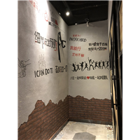 深圳龙岗区商城墙绘彩绘