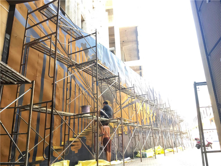 深圳仓库门墙绘彩绘哪家师傅技术好