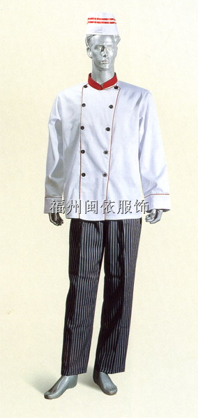 福州市厨师服装 