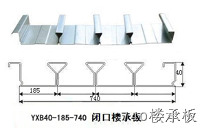 稀少楼承板型号BD40-185-740 