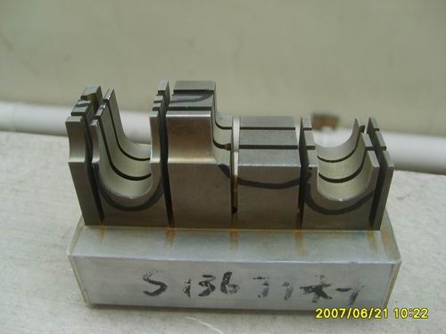 模具缺陷焊补前