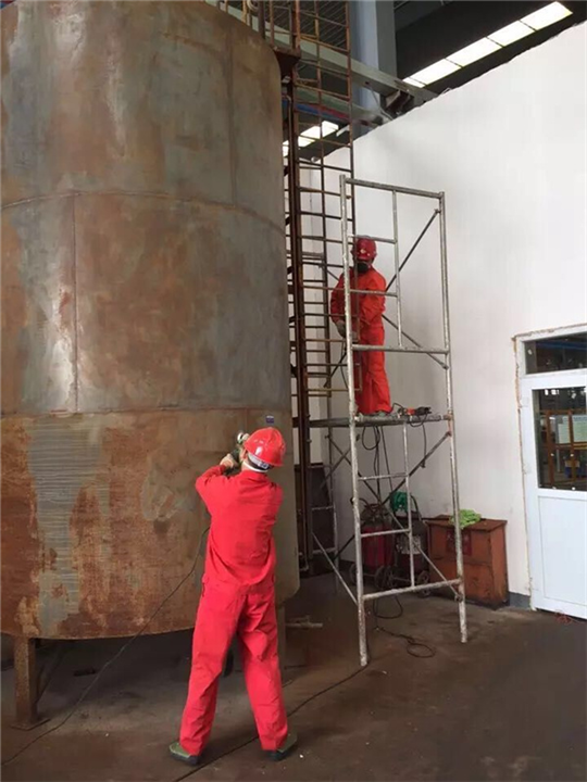 重庆油罐除锈