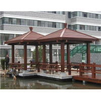 河南防腐木凉亭 