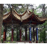 南阳防腐木凉亭 
