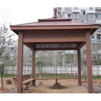 河南防腐木凉亭 