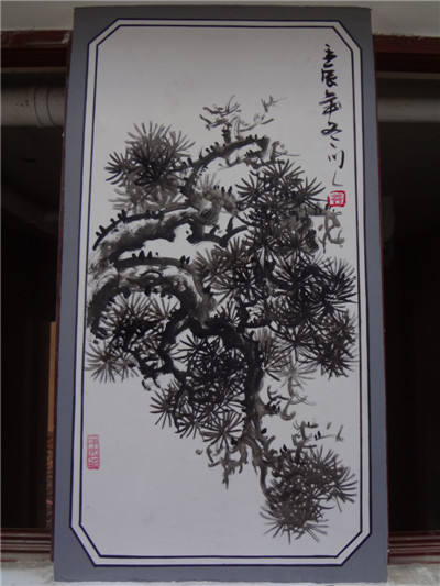 古建筑壁画|古风艺术墙绘壁画工作室 