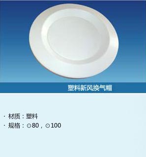 东莞塑料新风换气帽|深圳塑料新风换气帽|惠州塑料新风换气帽