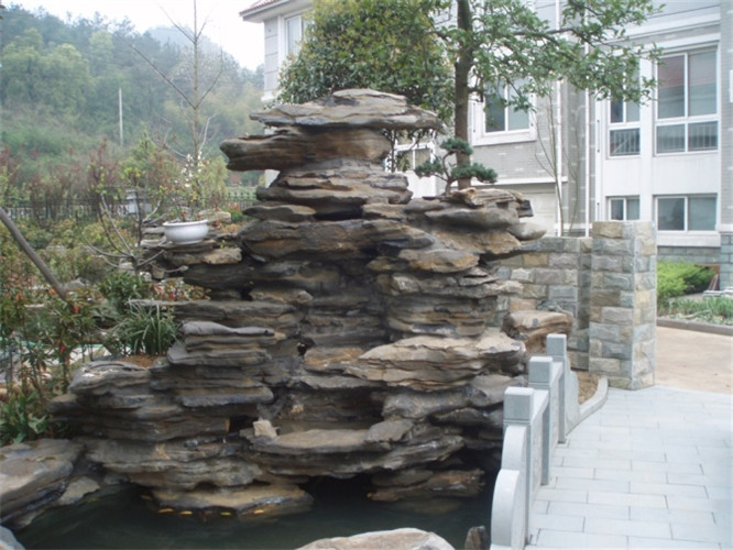 崇明区英石假山