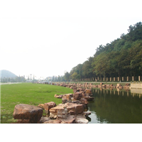 红石驳岸制作