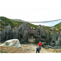 上海塑石假山水泥工程 