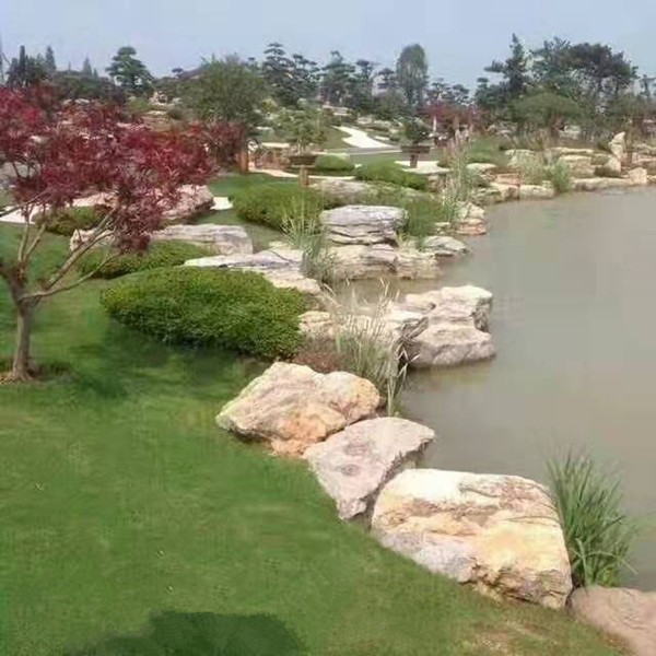 上海红石驳岸设计