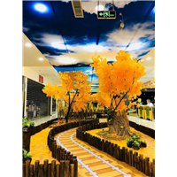 新疆仿真花艺软装 