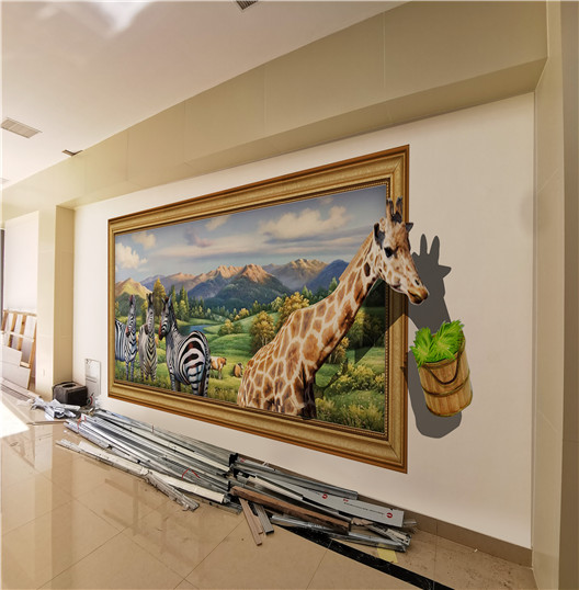 中山3D墙绘壁画