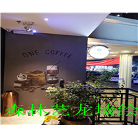中山餐厅彩绘 