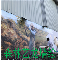 中山农村墙绘 