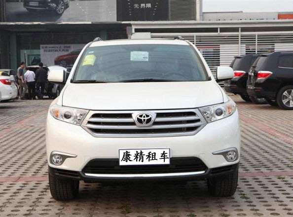 拉萨丰田汉兰达婚庆用车 