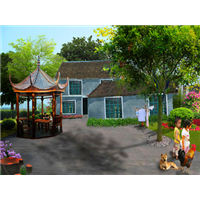 广州私家庭院绿化/花园建设 