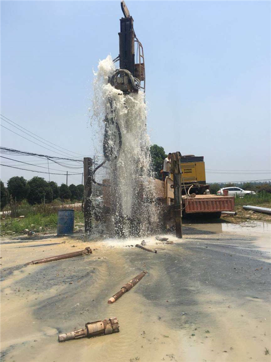 三河打工程降水井 