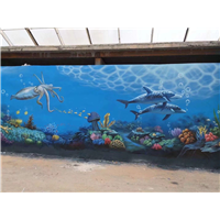 3d墙绘案例