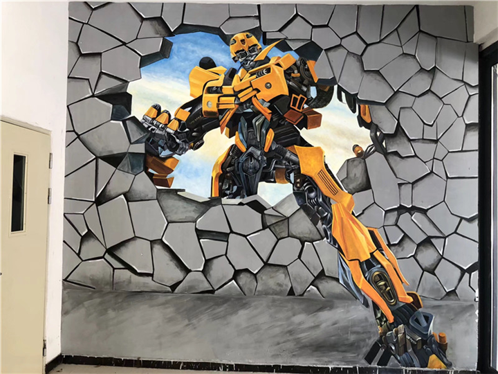 3d墙绘案例