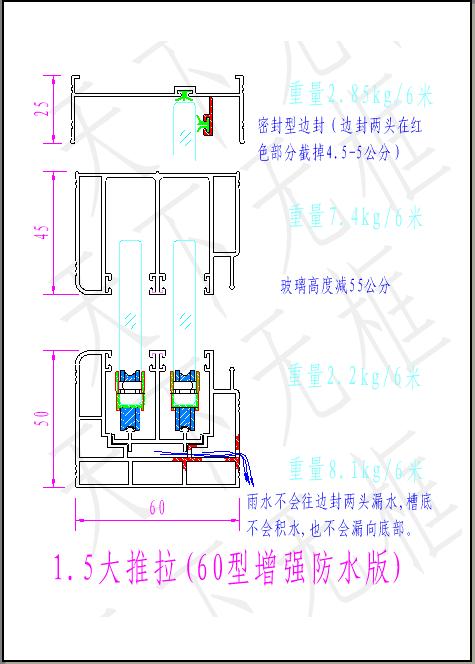 1.5推拉  