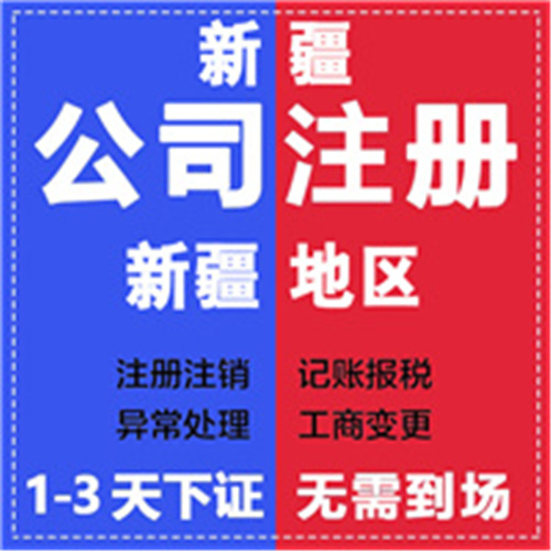 新疆注册