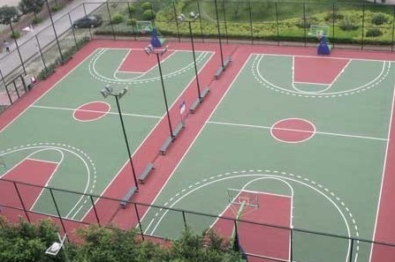 水泥密封防油固化剂|停车场坡道防滑地坪 
