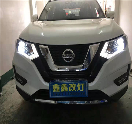 枣阳奇骏改LED双光透镜 