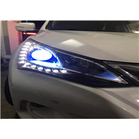汽车大灯改装升级led 