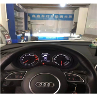 奥迪A三改欧司朗LED双光透镜 