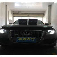 奥迪汽车安装米石灯 