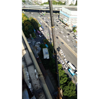 中科大实验室吊装至楼顶