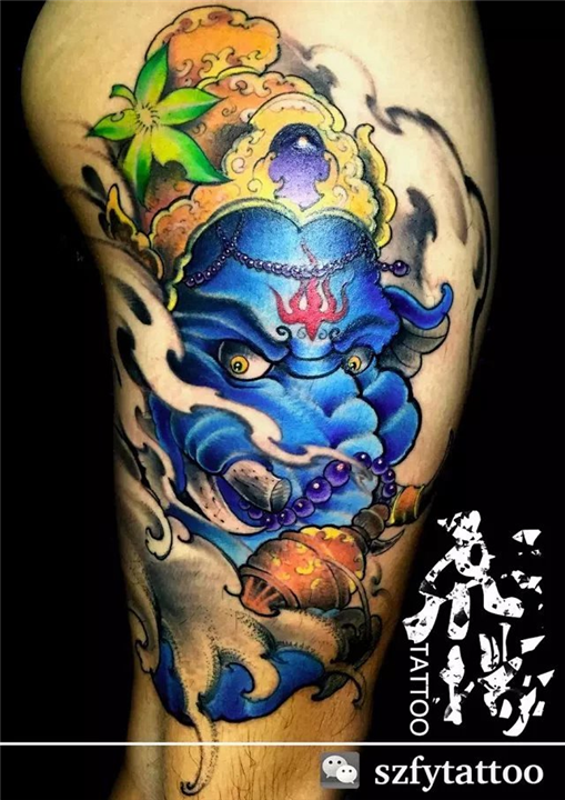 深圳飞扬纹身祝大家开心，祝神十发射成功 