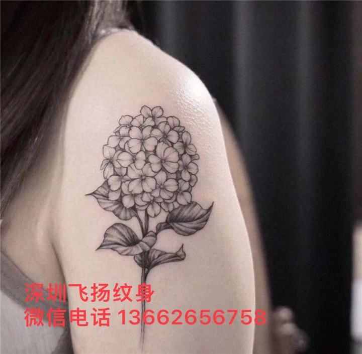 深圳飞扬纹身作品完成图 5 