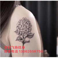 深圳飞扬纹身作品完成图 5 