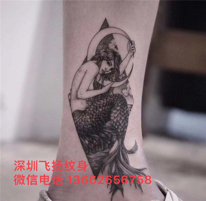 深圳飞扬纹身作品完成图 10 