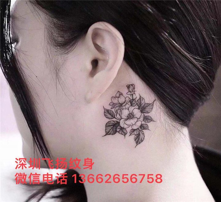 深圳飞扬纹身作品完成图 4 